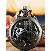 ราคา นาฬิกาพกแฟชั่นคู่รักโครงกระดูกพร้อมสร้อยคอโซ่นาฬิกาควอตซ์วินเทจจี้นาฬิกาสายโซ่สำหรับผู้ชายผู้หญิง (21431350925)