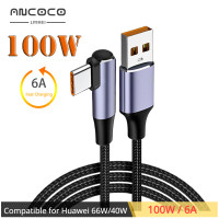 ราคา PD 6A ชาร์จเร็ว100W ชนิด C สายชาร์จเร็วสุดๆไปยัง2 0 USB สำหรับ Huawei Xiaomi LeEco Type C ชาร์จ Flash ได้สำหรับสายข้อมูล Huawei 66W 40W (19598340009)