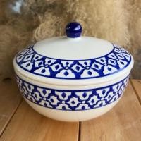 ราคา ชุดถ้วยลายไทย ลายสับปะรด สีน้ำเงิน (21185687697)