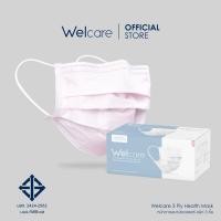 ราคา Welcare Official Welcare Mask หน้ากากอนามัยผู้ใหญ่แบบกล่อง มีทั้งหมด 4 สี บรรจุ 50 ชิ้น (4661878894)