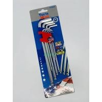 ราคา หกเหลี่ยมชุด กุญแจหกเหลี่ยม ชุดหกเหลี่ยม9ชิ้น Texas Bull ประแจแอล ชุดตัวแอล ประแจหกเหลี่ยม หัวบอล ชุดมิล (5114198203)