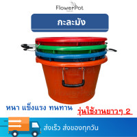 ราคา กะละมัง ใบใหญ่ กะละมัง 6 มีหูเหล็ก กะละมังใหญ่ กาละมัง หนา ทนทาน (21448919381)