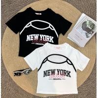 ราคา เสื้อครอปเปิดอก แขนสั้น (20628095278)