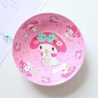 ราคา พร้อมส่ง ชามเมลามีน 8นิ้ว ลายการ์ตูน คิตตี้ มายเมโลดี้ Bluerubystore (19616012725)