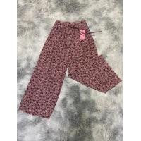 ราคา กางเกงอัดพลีทลายดอก ผ้าพลีทญี่ปุ่น ผ้านุ่มนิ่ม ลายเยอะมาก (21762601555)