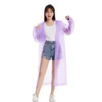ราคา Outdoor Reusable Raincoat Adult Thickened One piece Raincoat EVA Material Non disposable Raincoat (21447915127)