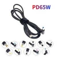 ราคา USB Type Cถึง4 0X1 7 7 9X5 5 7 4X5 0 3 0X1 1 4 0X1 35 5 5X2 5มิลลิเมตรชายปลั๊กแปลงกระแสตรงUSB USB C PDสายชาร์จสายไฟสำหรับแล็ปท็อป (8555240915)