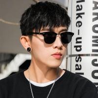 ราคา Fashion Polarized Sunglasses Half Frame Vintage Sun Glasses Famous Brand Sunglases Polaroid Sunglasses Retro Feminino for Women Men (5302026865)