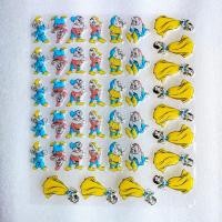 ราคา แผ่นลอกลายช็อกโกแลต พิมพ์ลอกลายช็อกโกแลต การ์ตูนช็อกโกแลตตกแต่งเค้ก (19548539418)