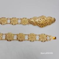 ราคา เข็มขัดชุบทอง เข็มขัดล้านนา เข็มขัดลายไทย สินค้าพร้อมส่งจากประเทศไทย (20691273622)