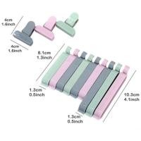 ราคา คลิปหนีบถุง ที่หนีบปากถุง มี12 ชิ้น แพ็ค ที่ปิดปากถุงขนม คลิปหนีบถุงอาหาร หนีบถุงขนม (16162873148)