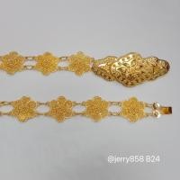 ราคา เข็มขัดชุบทอง เข็มขัดล้านนา เข็มขัดลายไทย สินค้าพร้อมส่งจากประเทศไทย (20691273637)