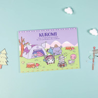 ราคา สมุดวาดภาพ1ชิ้น A4วาดเขียน Kuromi Cinnamoroll HelloKitty สมุดวาดรูปเด็กนักเรียนที่วาดด้วยมือหนังสือว่างลายขยุกขยิก (21431410421)