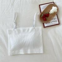 ราคา สินค้าในไทย สายเดียวเกาะอก ถอดสายได้ ฟองน้ำในตัว แฟชั่นผู้หญิง ใส่ได้ 40 68โล (15676028270)