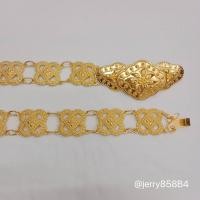 ราคา เข็มขัดชุบทอง เข็มขัดล้านนา เข็มขัดลายไทย สินค้าพร้อมส่งจากประเทศไทย (20691273617)