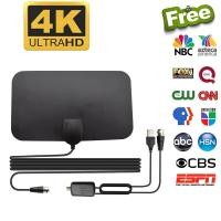 ราคา กล่อง HDTV DTV รับน้ำหนักสูง DTV สายต่อวิทยุในรถแอคทีฟเสาอากาศภายในอาคารดีไซน์แบน (21480684012)