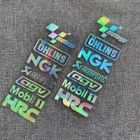 ราคา 2เซ็ต ล็อตเลเซอร์แถบด้านข้างรถมอเตอร์ไซค์สีรุ้งสติกเกอร์ติดหมวกกันน็อคแต่งรถไวนิลล้อรูปลอกบังโคลนสำหรับ Yamaha Tmax Kawasaki (5988910494)
