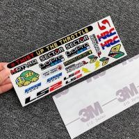 ราคา 3M หมวกกันน็อคสะท้อนมอเตอร์ไซค์มอเตอร์ไซค์รูปลอกสติ๊กเกอร์สะท้อนแสงกันน้ำ8ซม X 20ซม สำหรับ Kawasaki Honda YAMAHA (8600838488)