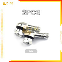 ราคา ก้านวาล์วล้ออลูมิเนียม จุกลมปรับองศา ฝาจุ๊บลม สําหรับรถจักรยานยนต์ 1 คู่ จุกลมตัวแอล CNC อลูมีเนียม งอ 90 องศา (21281472100)