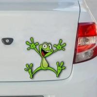 ราคา สติกเกอร์กบแปลกสติกเกอร์รถ stiker Motor สติกเกอร์รถตลกสำหรับแล็ปท็อปกระบอกน้ำโทรศัพท์รถตู้ SUV มอเตอร์ไซค์ (21431111263)