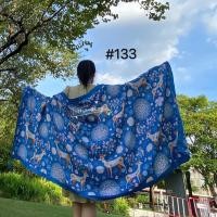 ราคา ผ้าพันคอ ผ้าคลุมไหล่โบฮีเมียน ผ้าพันคอหญิง scarf shawl scarves ผ้าคลุมไหล่สไตล์โบฮีเมียน ผ้าหนา กันแดด กันลม (9988109146)