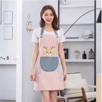 ราคา YEYA ใหม่ผ้ากันเปื้อนเช็ดมือสไตล์จีนสำหรับผู้หญิงห้องครัวผ้ากันเปื้อนกันน้ำและน้ำมันผ้าคลุมคู่รักสไตล์เกาหลีแฟชั่นเสื้อผ้าทำงานทำอาหาร (21546421969)