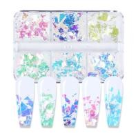 ราคา BORN PRETTY 6กริด Aurora Iridescent Opal Nail Glitters Flakes Chrome Powder Reflective Ice Snow Nail Shinny Sparkles Gel Polish Decoration (21664747257)