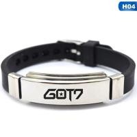 ราคา สร้อยข้อมือซิลิโคนสแตนเลส Got7 Blackpink Ikon Vixx Monsta (20216707931)