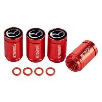 ราคา ขาย4Pcs สำหรับรถยนต์มาสด้ายางวาล์วฝาครอบ Anti Theft Leak Proof ยางวาล์วหมวกอุปกรณ์เสริมรถยนต์ MAZDA3 MAZDA2 CX 5 CX 7 CX 9 Tribute BT 50 323 MAZDA6 B2200 Familia Miata MX 5 626 (19509899845)