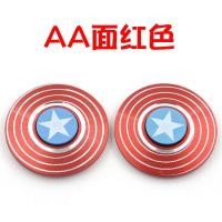 ราคา อลูมิเนียมอัลลอยด์กัปตันอเมริกา Fidget Spinner โลหะ Iron Man Finger Spinner Decompression ของเล่น (21067010152)