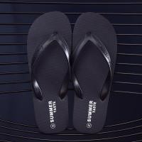 ราคา ผู้ชายฤดูร้อน Flip Flops รองเท้าแตะชายหาดสบายๆกลางแจ้ง Flip flop 2024 แฟชั่นรองเท้าแตะกลางแจ้งรองเท้าแตะชายรองเท้าริมทะเล (21031022430)