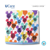 ราคา UCare ผ้าเช็ดหน้า ขนาด 23 5x23 5 cm ลาย Mickey Mouse นุ่มนิ่ม สุดฮิต ผ้าเช็ดหน้าเด็ก ลายการ์ตูนญี่ปุ่น ลายการ์ตูน (19051642733)