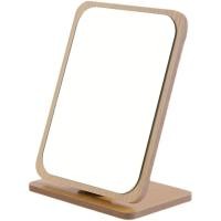 ราคา สามารถหมุนได้ 180 กระจก กระจกตั้งโต๊ะทำงาน กระจกใส กระจกแต่งหน้า กระจกตั้งโต๊ะ ทรงสี่เหลี่ยม กระจกแต่งหน้าลายไม้ (21679027244)