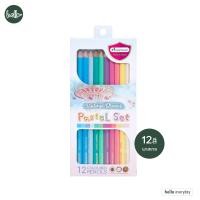 ราคา Master Art มาสเตอร์อาร์ต ดินสอสีไม้มาสเตอร์อาร์ต 12 สีพาสเทล Special Collection จำนวน 1 กล่อง (21096758327)