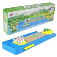ราคา TikTok Same Creative Mini Frog Bowling Toy Desktop Game Childrens Educational Toy Launching Station (21571392851)