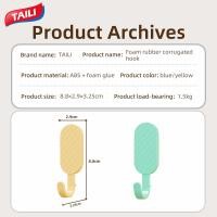 ราคา ตะขอไม่ทิ้งรอย TAILI ตะขอเหนียวแข็งแรงฟรีกระดาษกาวติดผนังสีลาเท็กซ์สำหรับแขวนเสื้อผ้าตู้เสื้อผ้าหอพักหลังประตูโดยไม่ทิ้งร่องรอยเหนียวแข็งแรงตะขอชั้นแขวนกุญแจผนัง (21496294032)