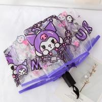 ราคา ร่มใส ร่มกันฝน ร่มกันฝนซานริโอ้ ร่มพกพาลายการ์ตูน พับเก็บได้ ร่มอัตโนมัติ ร่มกันฝนแบบพกพา E19 (20892045930)