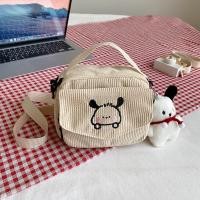 ราคา กระเป๋าสะพายข้าง V31 ไม่มีแถมตุ๊กตา ผ้าลูกฟูก ลายการ์ตูนน่ารัก สายปรับได้ พร้อมส่ง (21718198250)