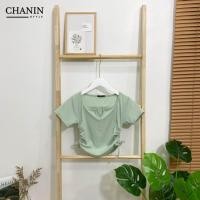 ราคา CHANIN STYLE เสื้อครอปคอวีรูดข้าง ผ้าร่องยืด ผ้าคอทตอน ทรงน่ารัก มีปลายทาง พร้อมส่ง รุ่นBabie (21176738328)