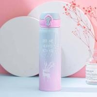 ราคา ขายส่ง กระติกน้ำสแตนเลส เก็บความร้อน ความเย็น ขนาด500mlใน (18252588516)