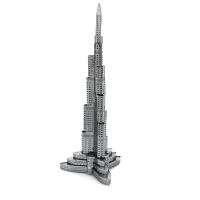 ราคา Sanhe Burj Khalifa ของเล่นปริศนาจิ๊กซอว์3มิติของเล่นเพื่อการศึกษาของเด็กปริศนาโลหะ (19723271181)