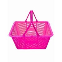 ราคา ตะกร้าหูหิ้ว ตะกร้าเหลี่ยม ตะกร้าใส่ของ กล่องใส่ของ ตะกร้าเก็บของ ตะกร้าพลาสติก เกรดA สีพาสเทล แข็งแรง หนา มี 7 สี (21623016413)