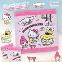 ราคา ผ้าขนหนูเช็ดหน้า ผ้าเช็ดหน้า ลายลิขสิทธิ์แท้ ขนาด 12 12 นิ้ว Handkerchief ผ้าขนหนูเช็ดหน้า ลายการ์ตูน Sanrio (12514046943)