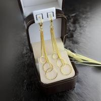 ราคา ต่างหูทองไมครอน ต่างหูทองชุบ เศษทองคำแท้ สร้อยหุ้มทอง ชุบทอง 24K ไม่ลอก ไม่ดำ (21437434616)