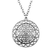 ราคา Mandala Flowers Necklaces For Women Long Chain Necklace Jewelry Accessories (13737968701)