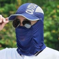 ราคา Campout หมวกกันแดดกลางแจ้ง หมวก หมวกตกปลา ชาย หมวกคลุมระบายจมูก หมวกปิดหน้า หมวกคลุมหน้า หมวกคลุมกันแดด Othere หมวกเดินป่า หมวกคลุมหน้าหมว (19205988515)