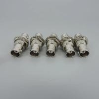 ราคา QB13LA Store 2pcs 5pcs BNC Female to BNC Female straight Jack Connector plug Socket Screw Panel Mount Panel Chassis Adapter Coaxial (21119522426)
