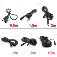 ราคา Female to Male Plug CCTV DC Power Cable Extension Cord Adapter 12V Power Cords 5 5mmx2 1mm For Camera Power Extension Cord th8yb (21471495400)