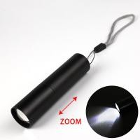 ราคา ไฟฉาย LED ขนาดเล็กแบบชาร์จได้ไฟฉายยืดหดได้กันน้ำได้สำหรับตั้งแคมป์กลางคืนเดินป่า (12048248990)