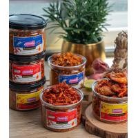 ราคา น้ำพริกหมูกระจก หนังไก่กรอบ เห็ดกรอบ มันปู มันกุ้ง โครตแซ่บ มีหลากรสให้เลือก กรอบนาน ไม่อมน้ำมัน ไขมันต่ำ พริกเผามันกุ้ง พริกเผาไข่ปู ไข่ปูซีฟู้ด ปลากรอบ พริกทอด กุ้งสามรส (21572867096)